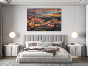 Wandbild | Sonnenaufgang in Matera