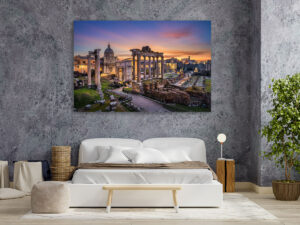 Wandbild | Sonnenaufgang am Forum Romanum