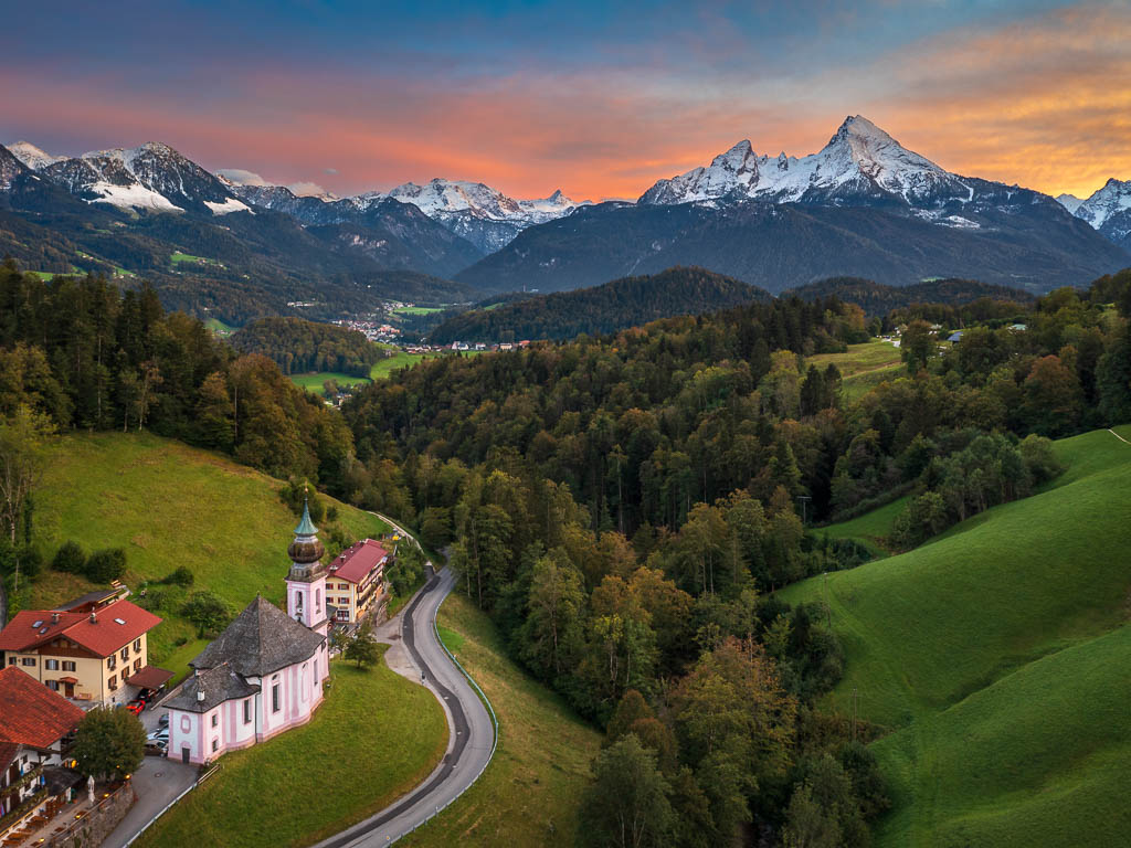 Maria Gern chapel in Berchtesgadener Land
