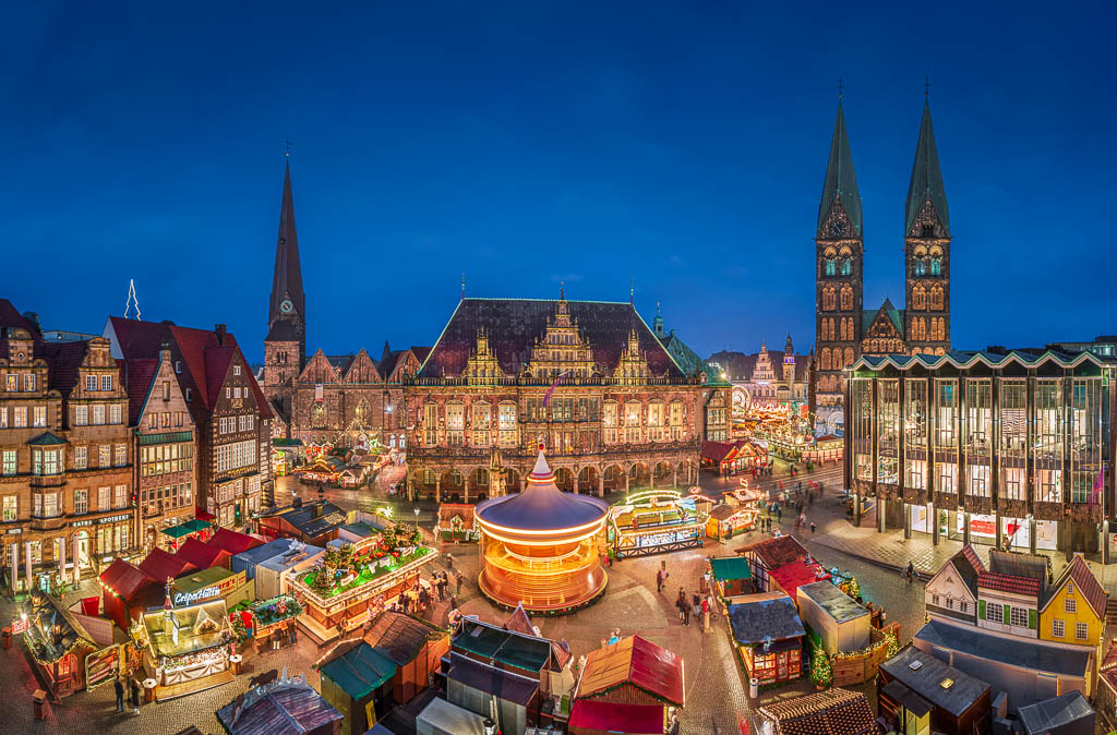 Christmas market in Bremen