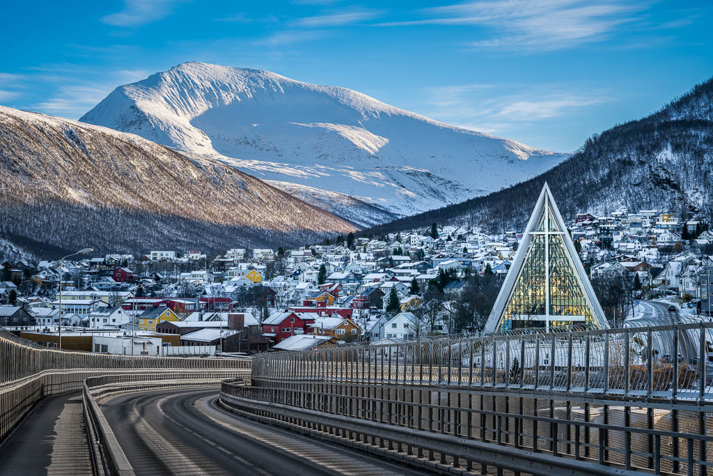 Arktische Kathedrale in Tromsø
