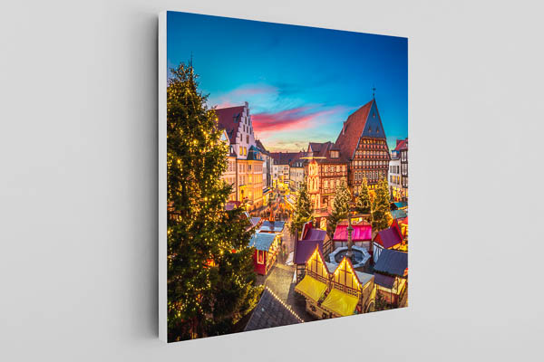 Canvas - Christmas market in Hildesheim