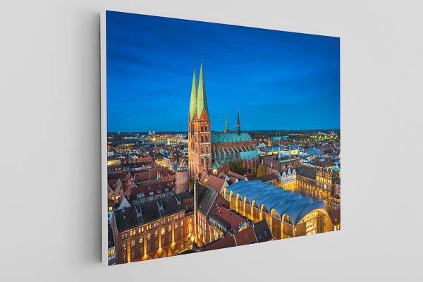 Canvas - Marienkirche in Lübeck