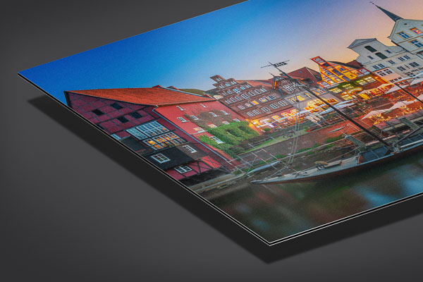 Metal Print - Stintmarkt in Lüneburg