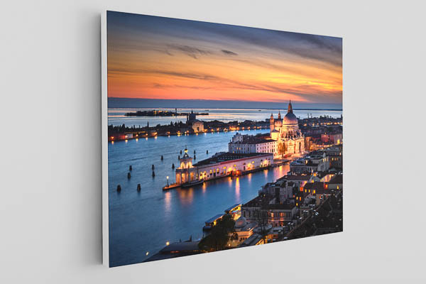 Canvas - Sunset skyline of Venice