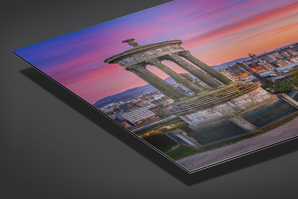 Metal Print - Sunset view of Edinburgh