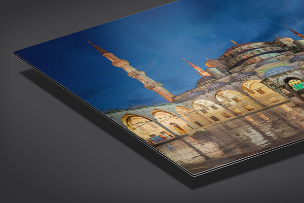 Metal Print - Blue Mosque in Istanbul