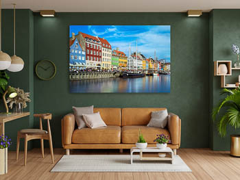 Wandbild | Nyhavn in Kopenhagen