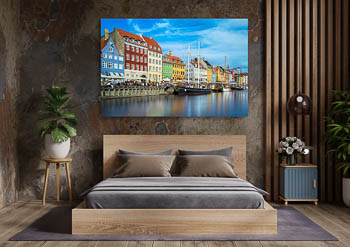 Wandbild | Nyhavn in Kopenhagen