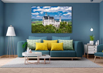 Wall Art | Neuschwanstein Castle on a sunny day