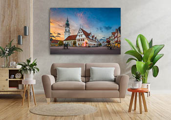 Wall Art | Market square of Celle