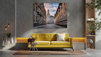 Wall Art | Frauenkirche and Fürstenzug in Dresden