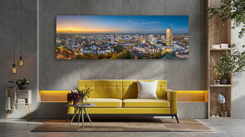 Wandbild | Skyline von Essen bei Nacht