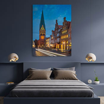 Wandbild | Altstadt von Lüneburg