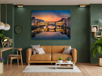 Wall Art | Sunrise at the Ponte Vecchio in Florence