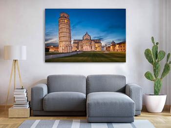 Wall Art | Leaning Tower of Pisa at night