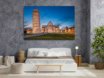 Wall Art | Leaning Tower of Pisa at night