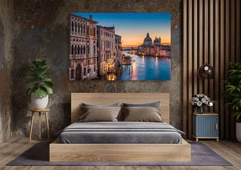 Wall Art | Sunrise at the Grand Canal in Venice