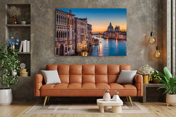 Wall Art | Sunrise at the Grand Canal in Venice