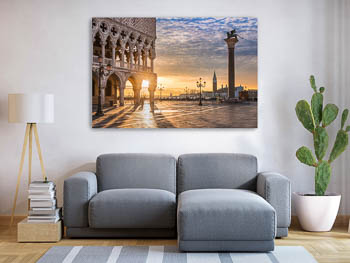 Wall Art | Sunrise at the San Marco square in Venice