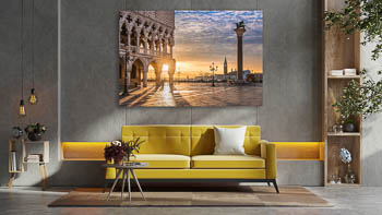 Wall Art | Sunrise at the San Marco square in Venice