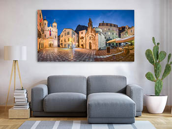 Wall Art | Night panorama of Kotor