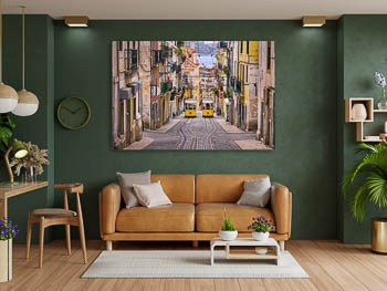 Wall Art | Historic tram in Lisbon