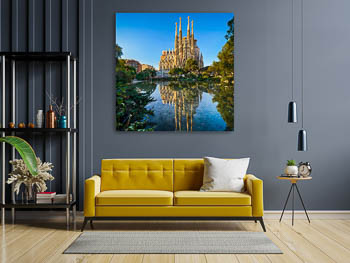 Wandbild | Sagrada Familia in Barcelona