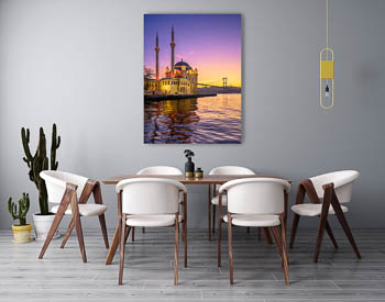 Wall Art | Ortakoy Mosque in Istanbul at sunrise