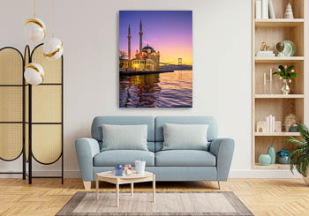 Wall Art | Ortakoy Mosque in Istanbul at sunrise