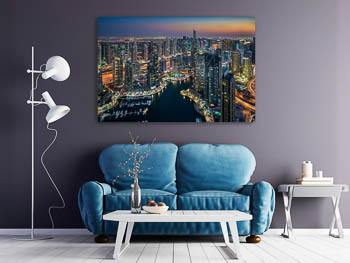 Wall Art | Sunset in the Dubai Marina