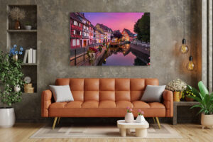 Wall Art | Sunset in the old town of Colmar