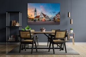 Wall Art | Market square of Celle