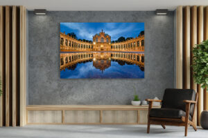 Wall Art | Zwinger in Dresden at night