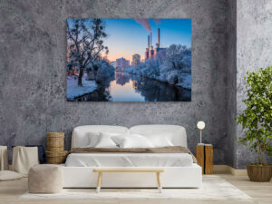 Wall Art | Winter sunrise in Hannover