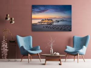 Wall Art | Sunset at the Sellin Pier