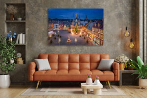 Wall Art | Market square and Town Hall of Wernigerode