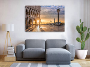 Wall Art | Sunrise at the San Marco square in Venice