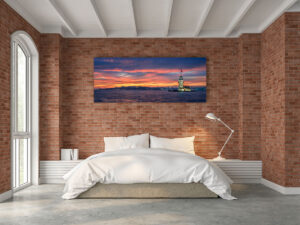 Wall Art | Sunset at the Maiden's Tower in Istanbul