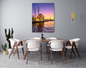 Wall Art | Ortakoy Mosque in Istanbul at sunrise